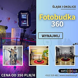 Fotobudka 360 na Twoją imprezę! Niezapomniane wspomnienia! Zapraszamy
